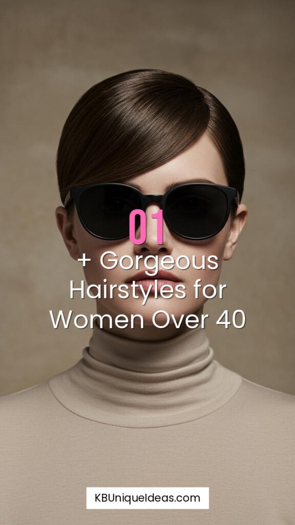 25+ Gorgeous Hairstyles for Women Over 40