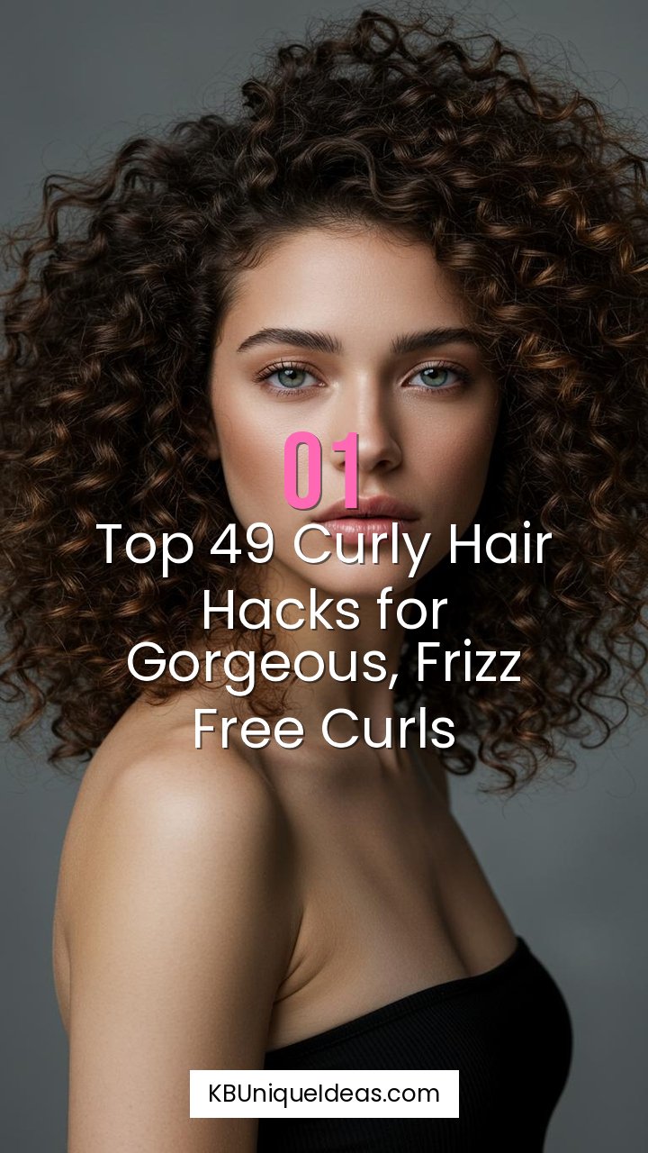 Top 49 Curly Hair Hacks for Gorgeous, Frizz Free Curls