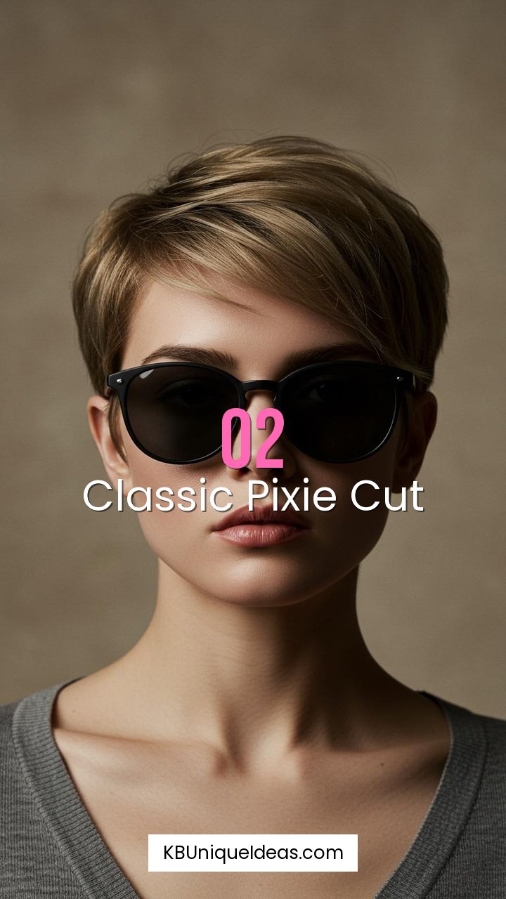 Classic Pixie Cut