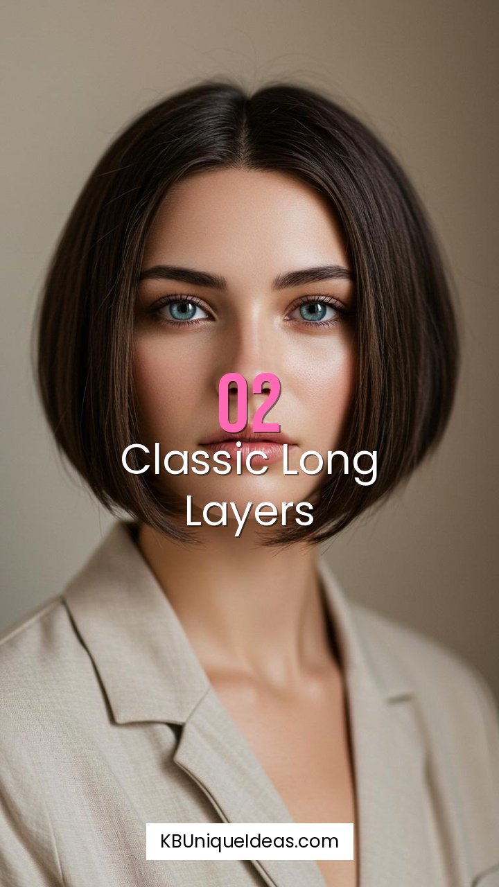 Angled Bob for Round Face