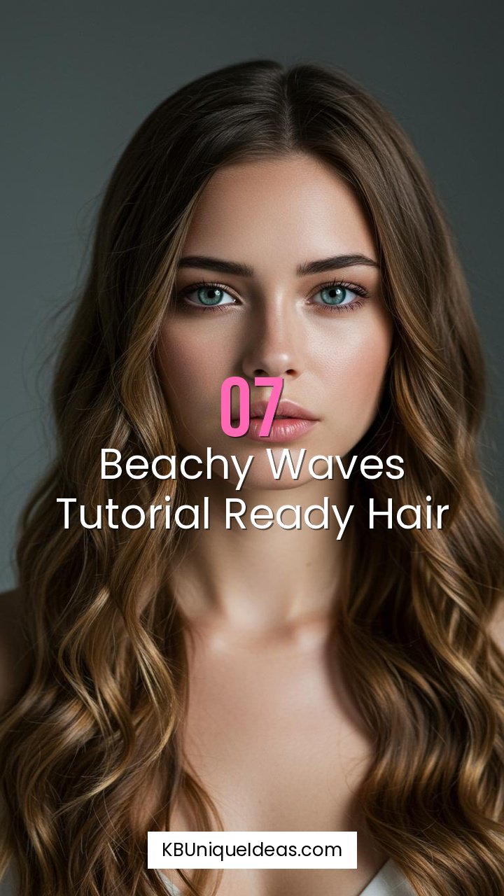 Beachy Waves Tutorial Ready Hair