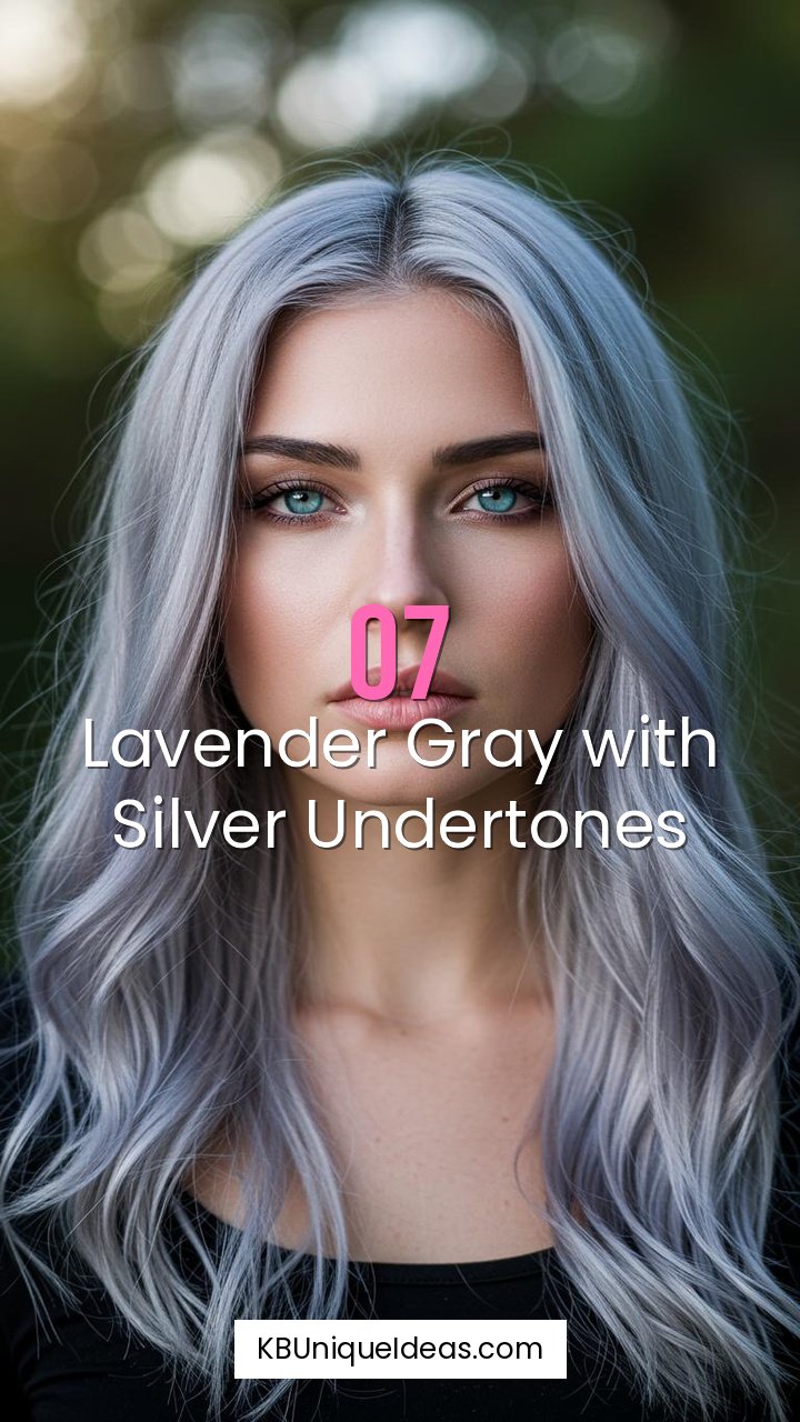 Lavender Gray with Silver Undertones