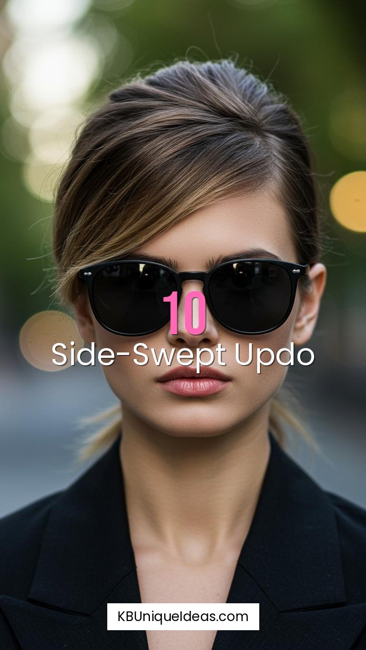 Side-Swept Updo