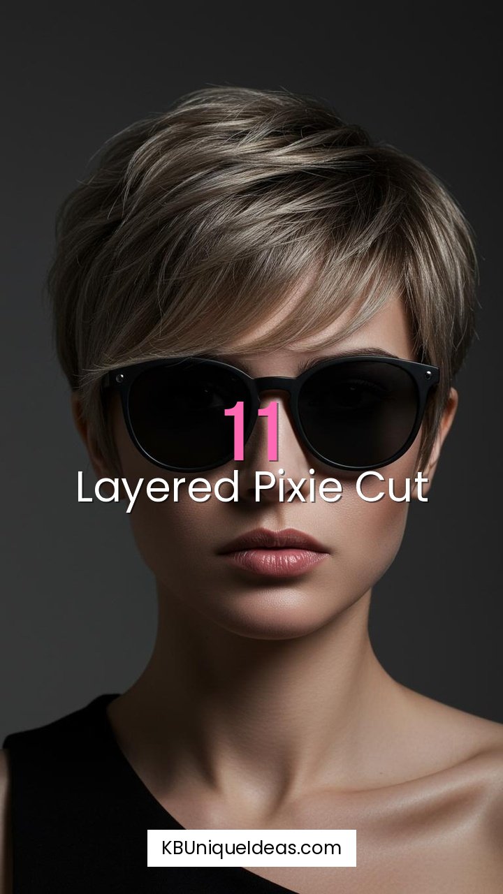 Layered Pixie Cut