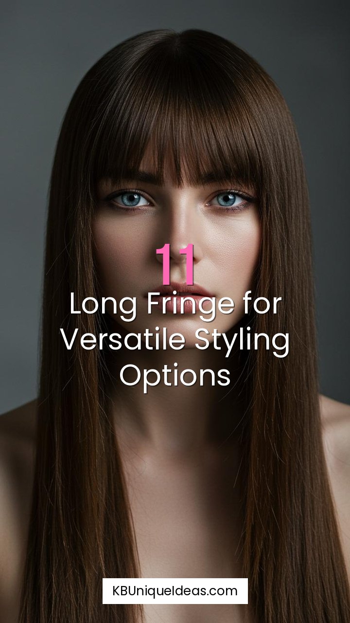 Long Fringe for Versatile Styling Options