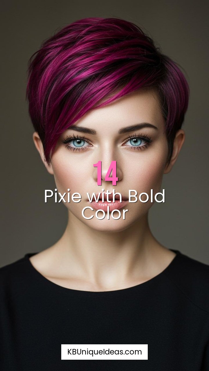 Pixie with Bold Color