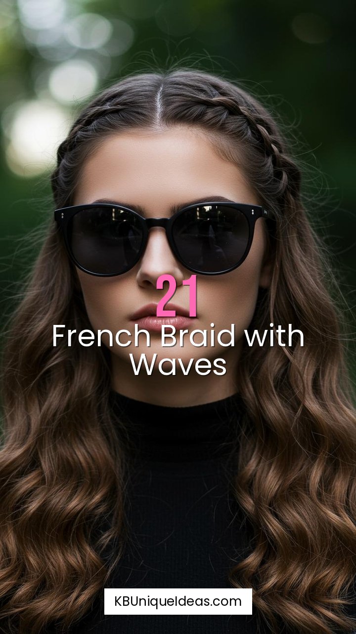 French Braid with Waves