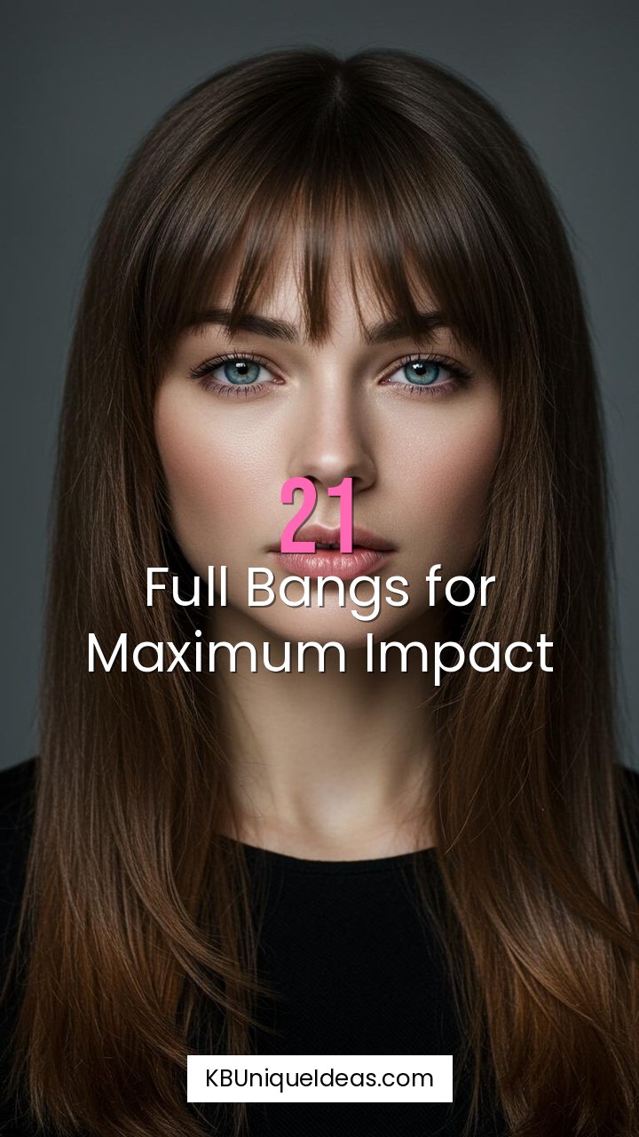 Full Bangs for Maximum Impact