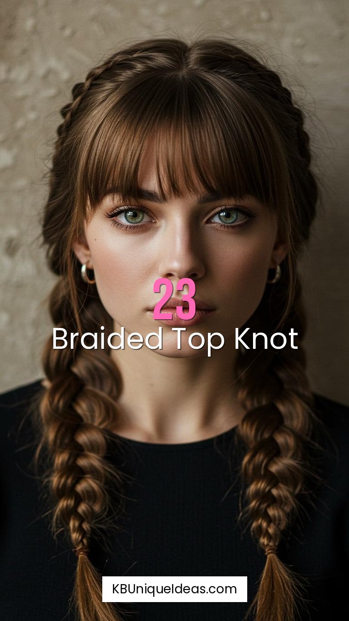 Braided Bangs