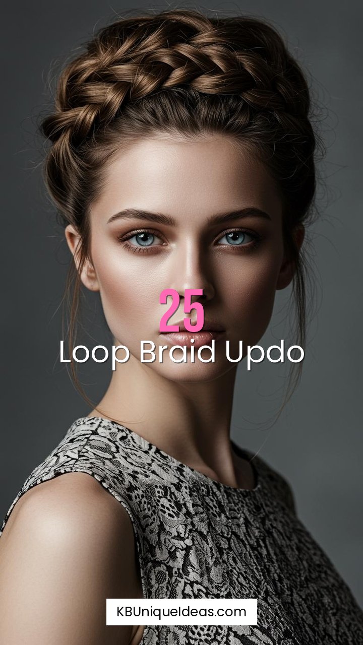 Loop Braid Updo