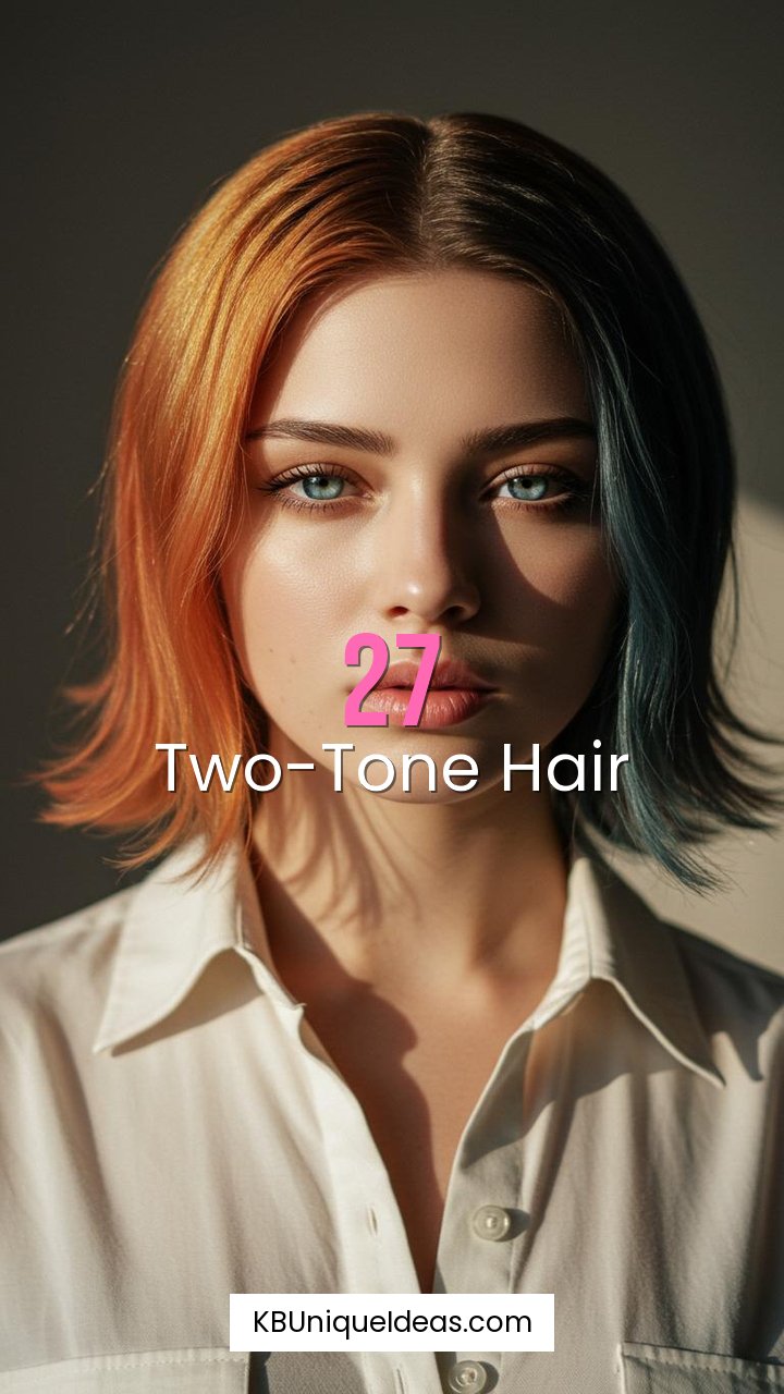 Two-Tone Hair