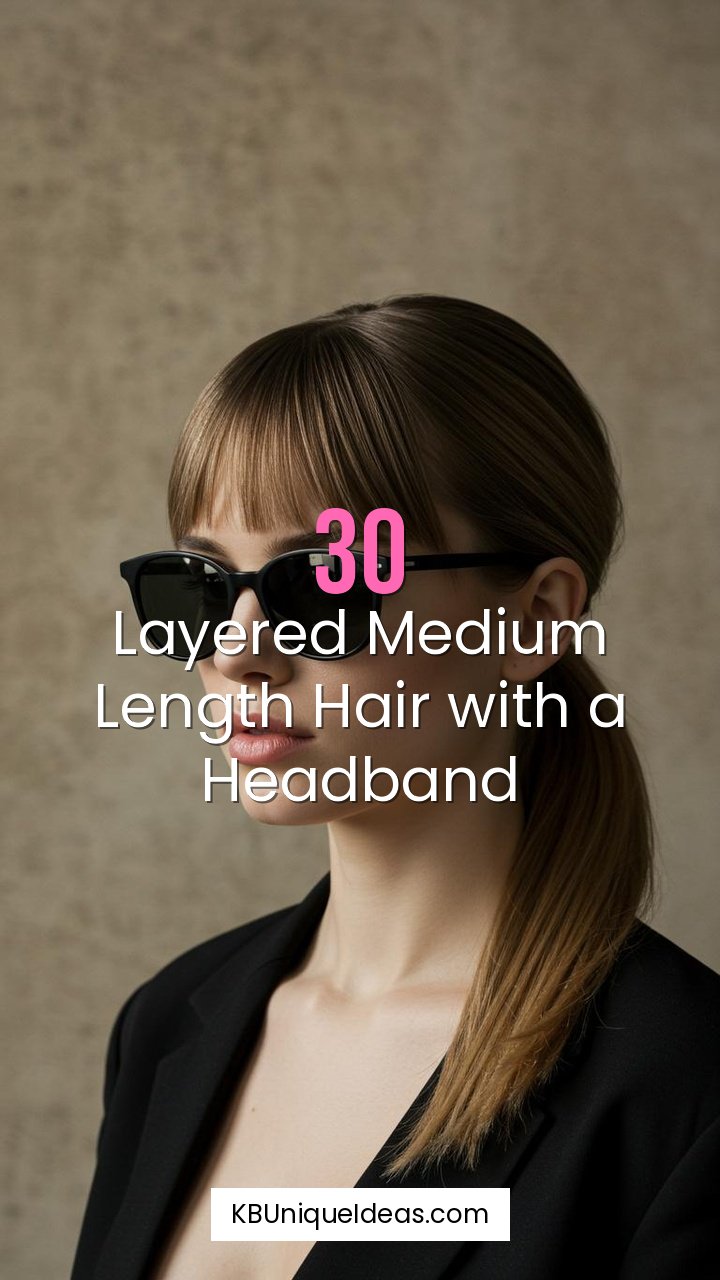 Low Ponytail with a Center Part