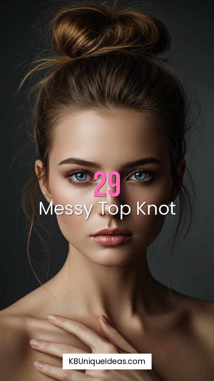 Messy Top Knot