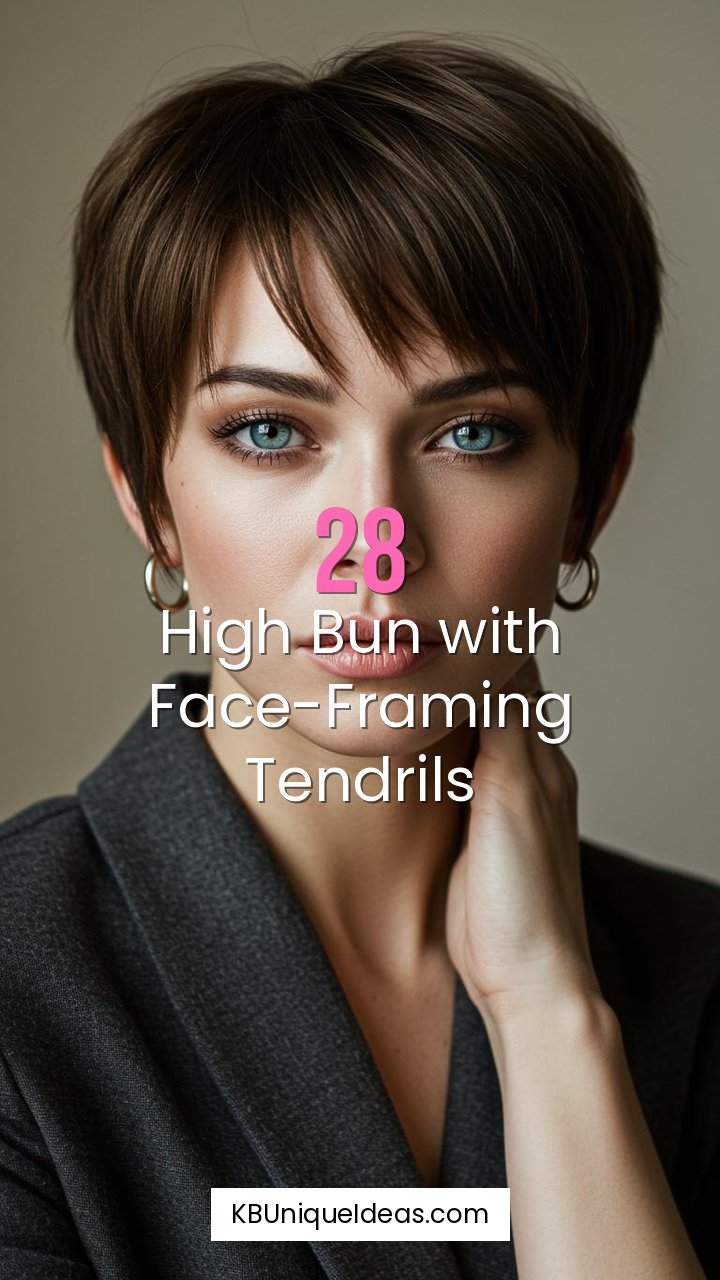 Pixie with Long Side-Swept Bangs