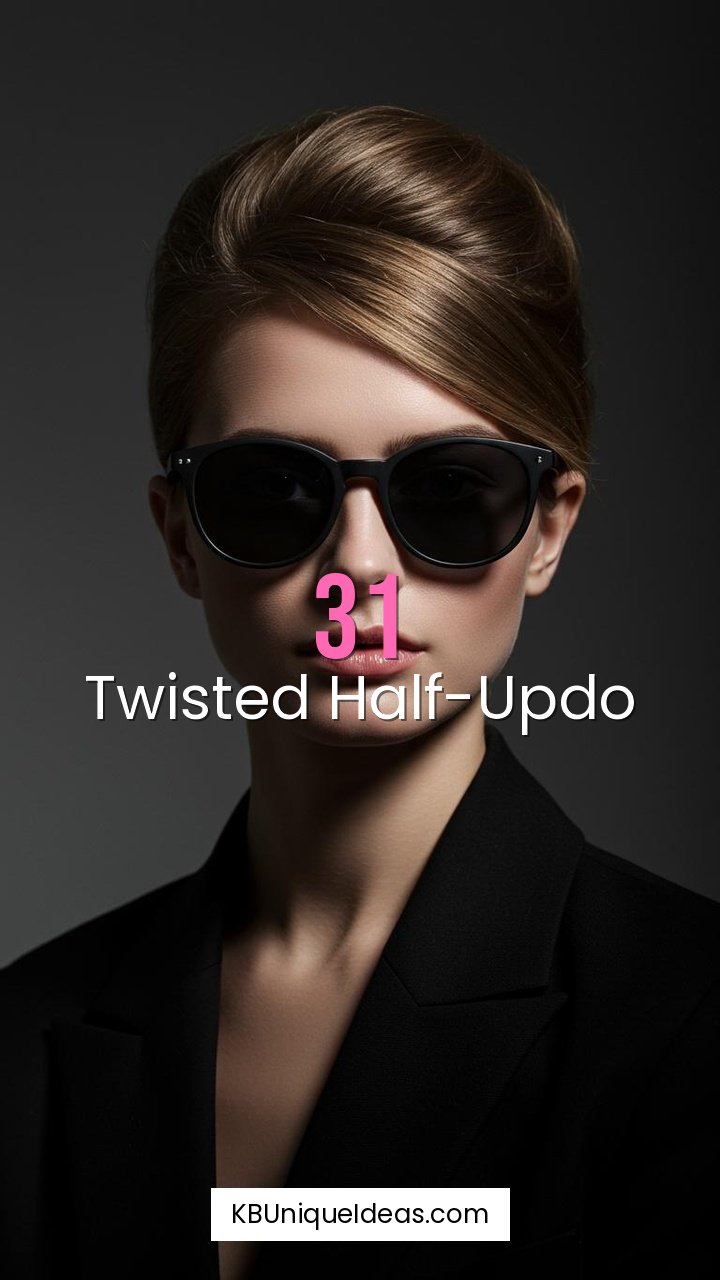 Twisted Half-Updo