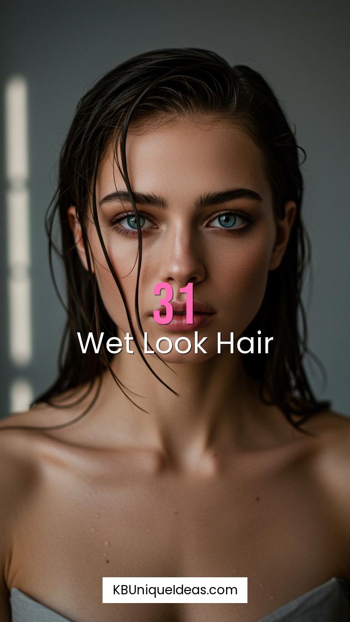Wet Look Hair