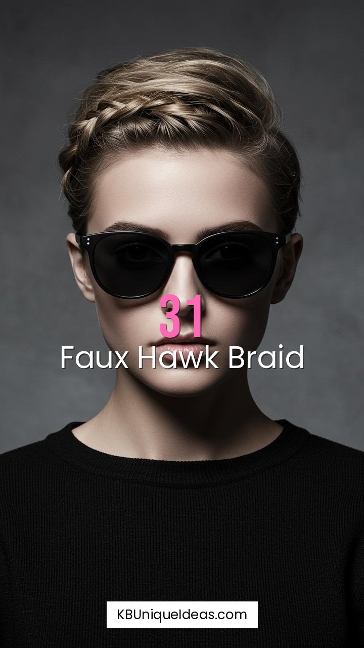 Braided Pixie Cut