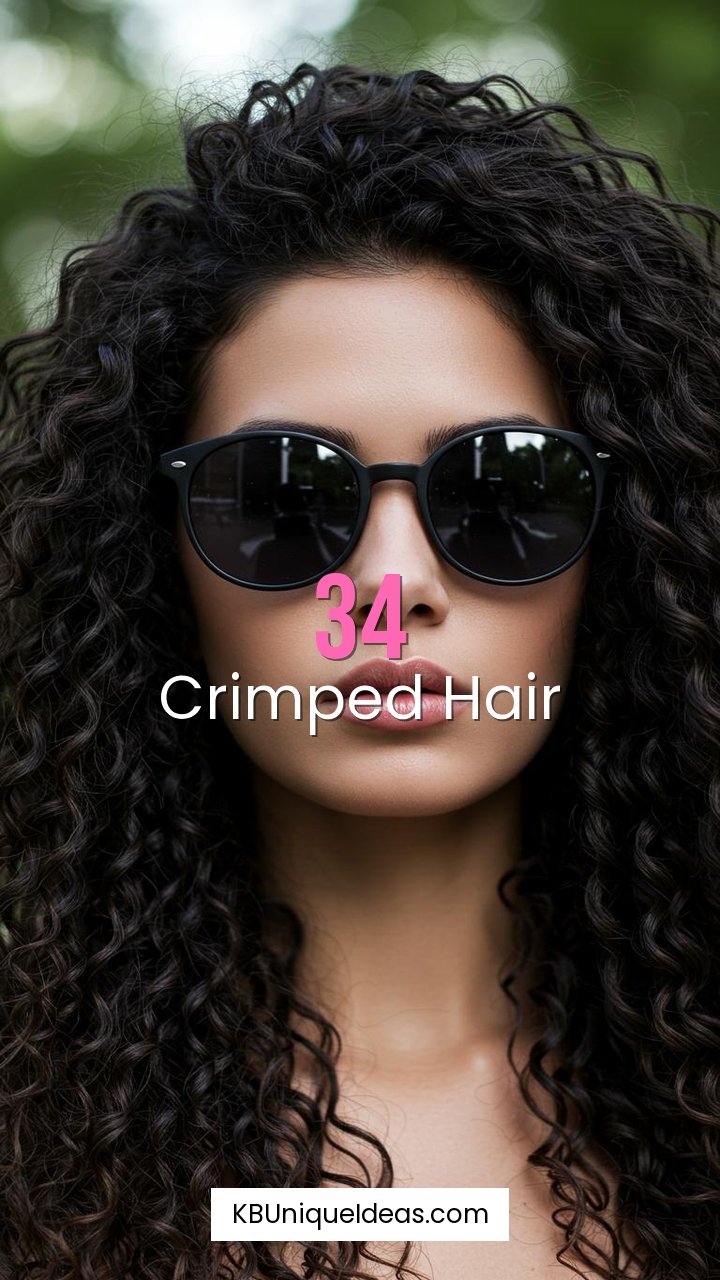 Crimped Hair