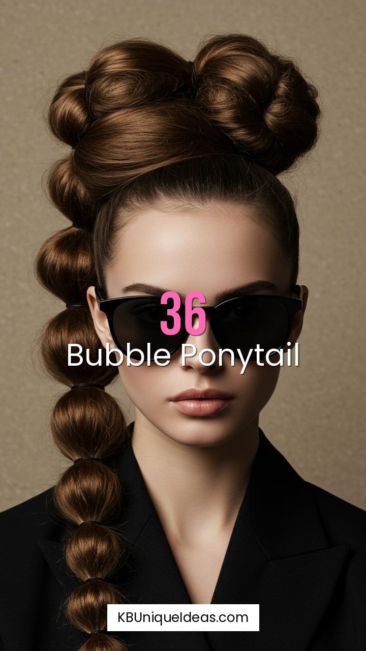 Bubble Ponytail