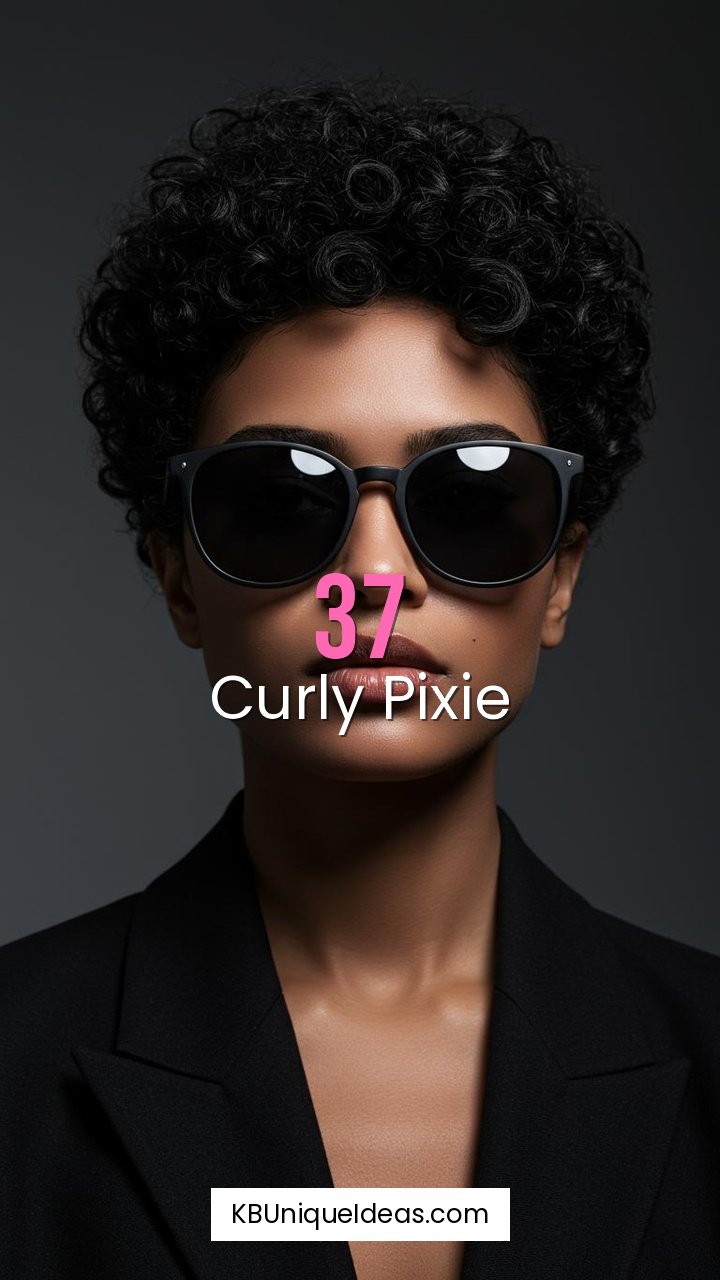 Curly Pixie