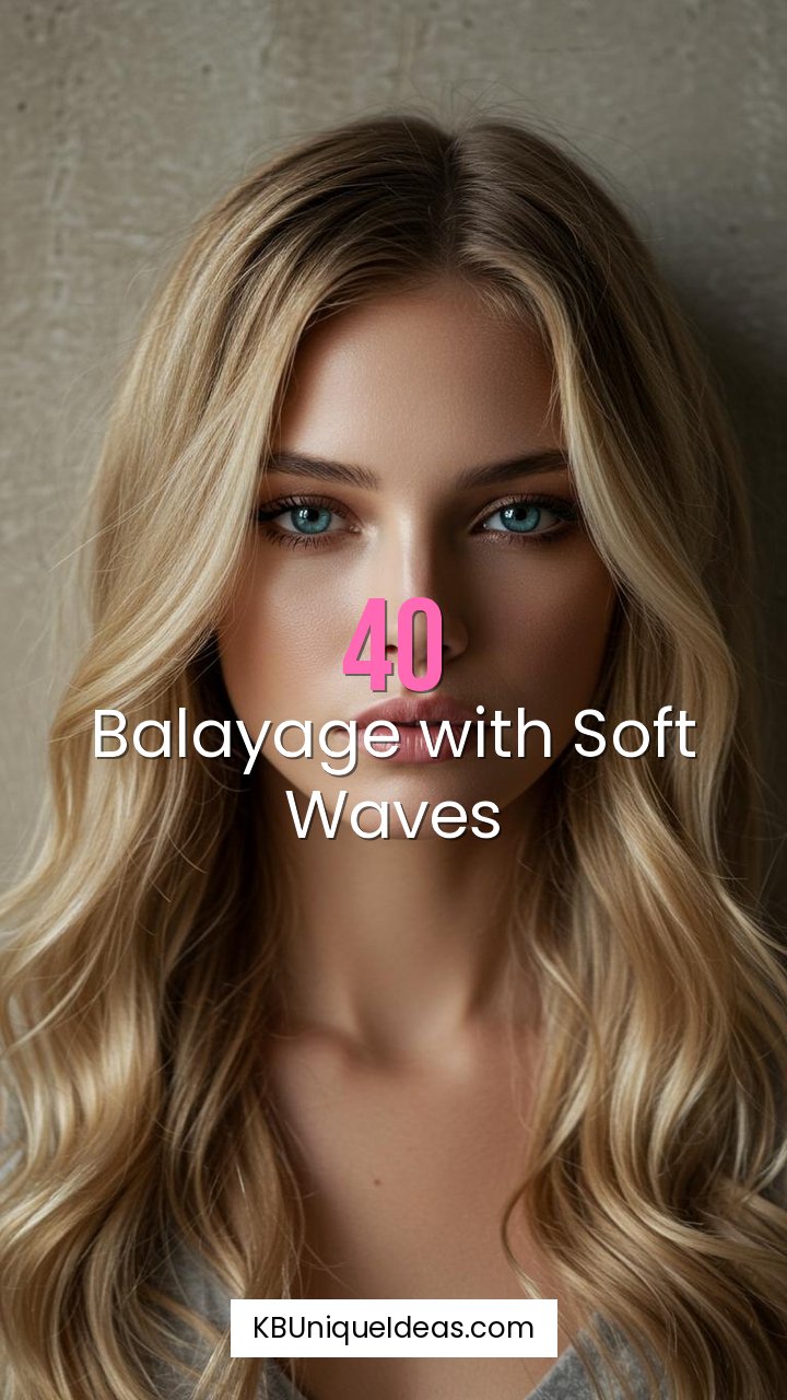 Balayage with Soft Waves