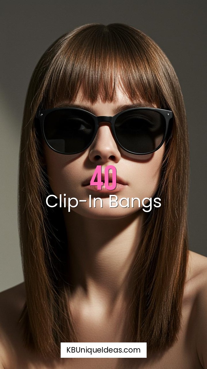 Clip-In Bangs