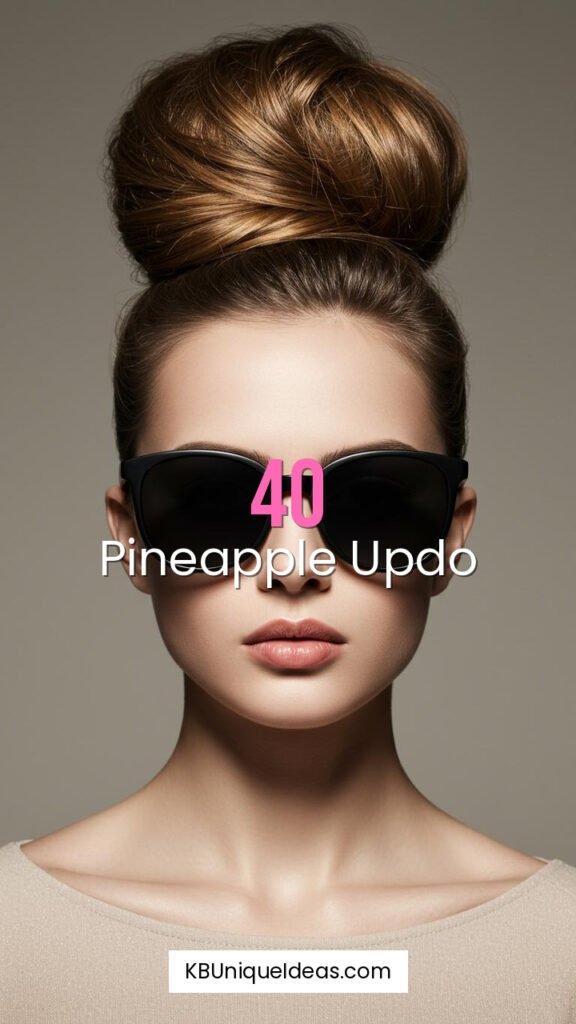 Pineapple Updo