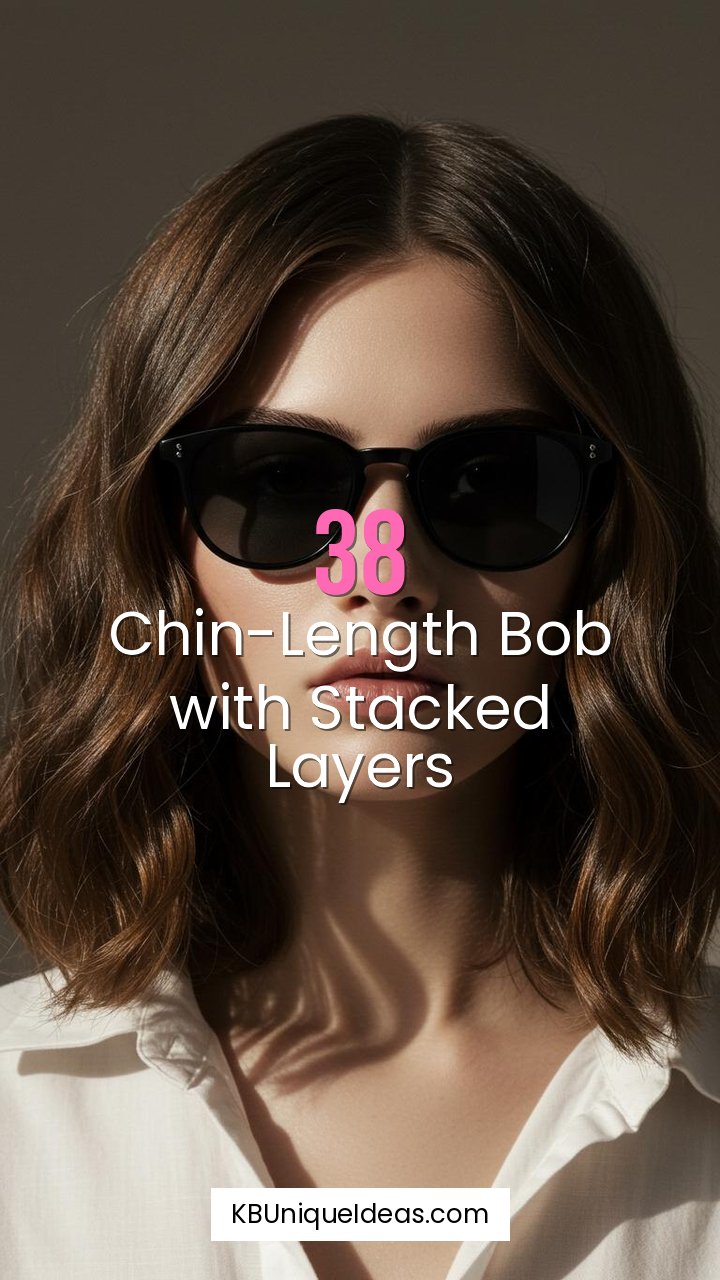 Wavy Lob with Middle Part