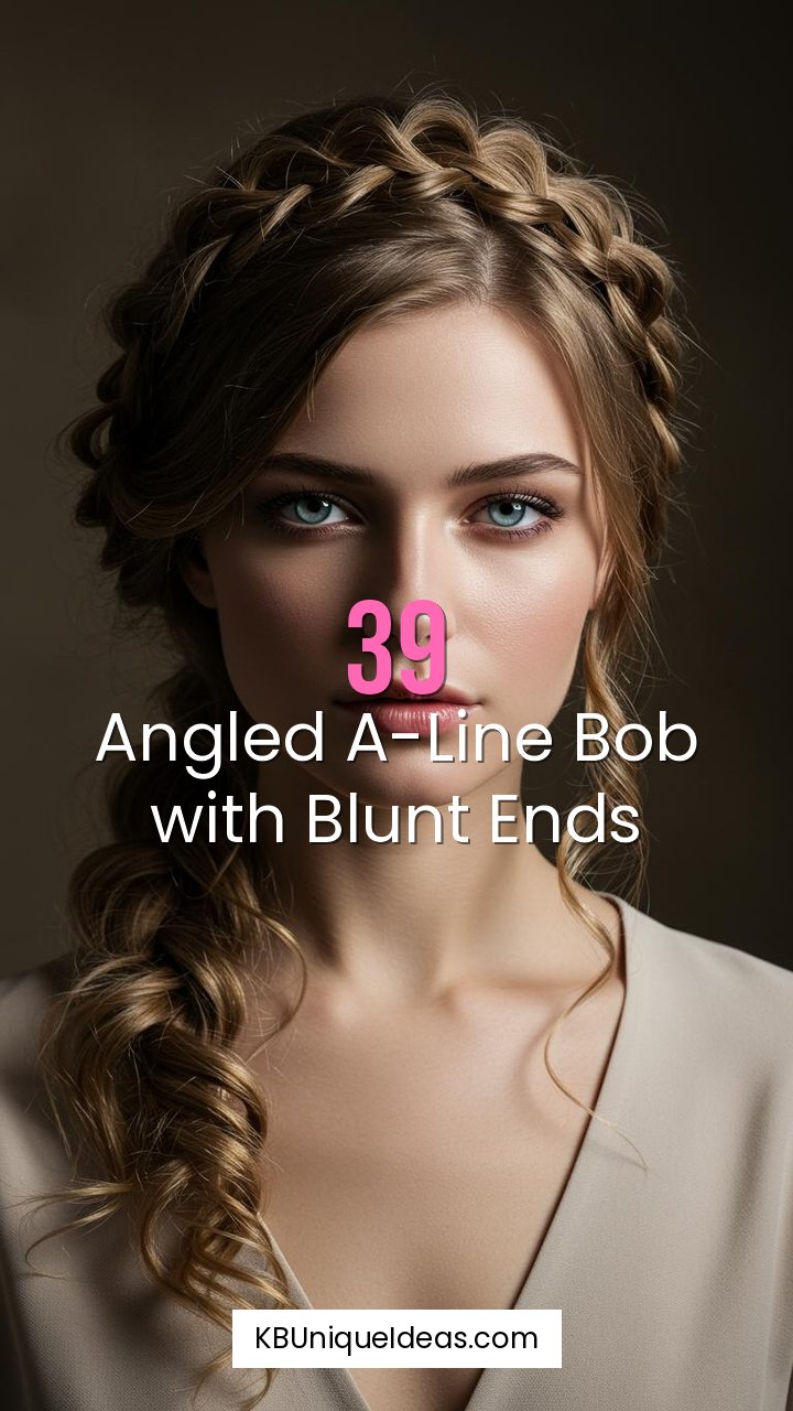 Half-Up Crown Braid with Curls