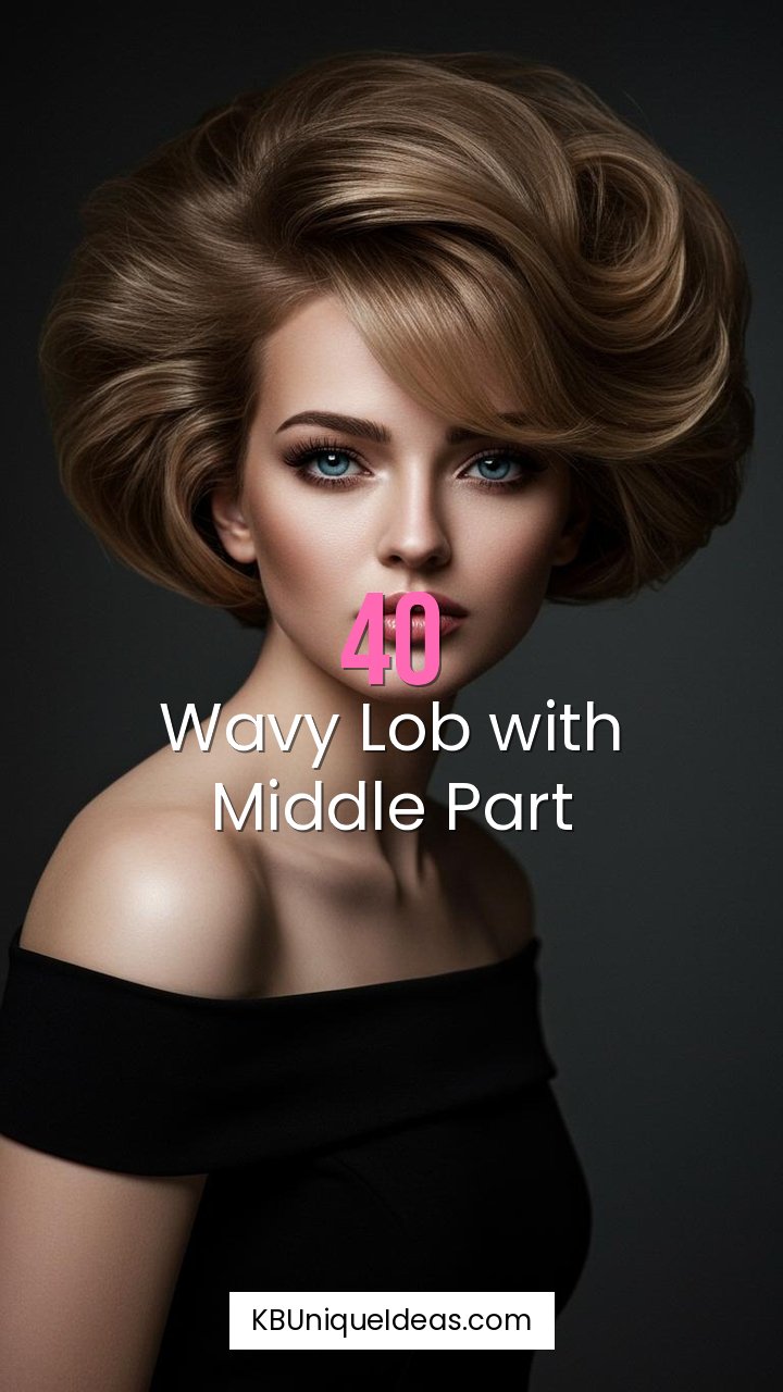 Voluminous Blowout with Side-Swept Bangs