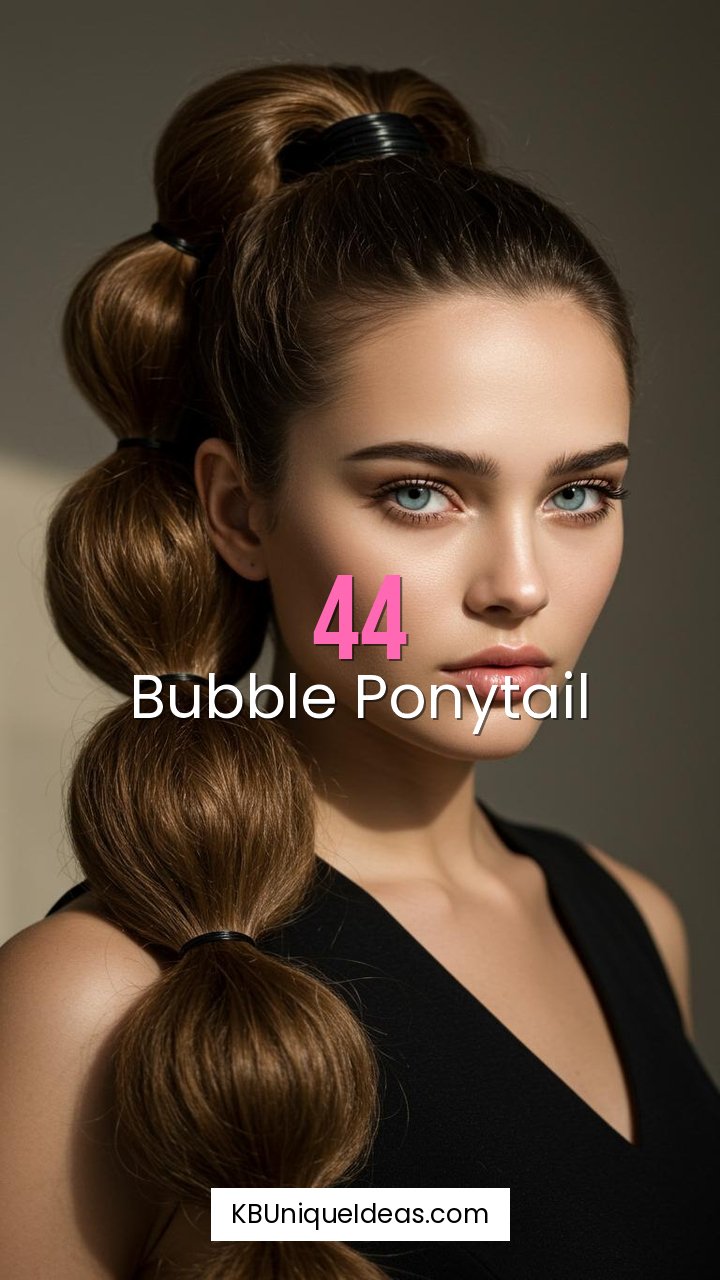 Bubble Ponytail