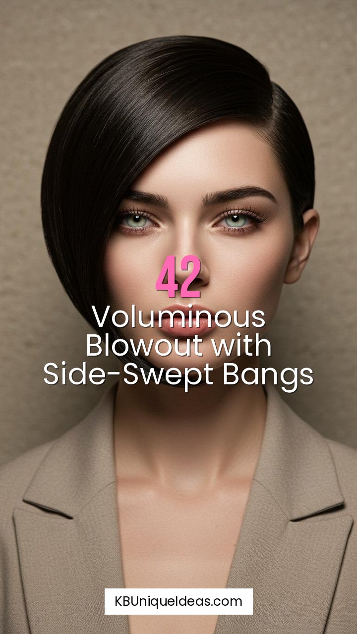 Sleek and Straight with Extreme Side Part