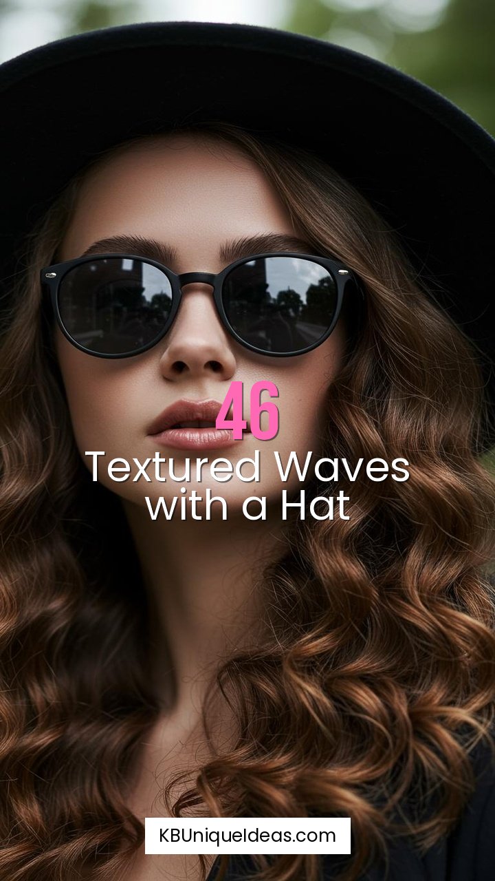 Textured Waves with a Hat