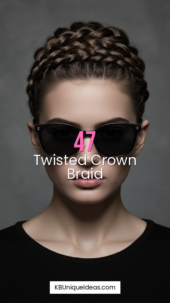 Twisted Crown Braid