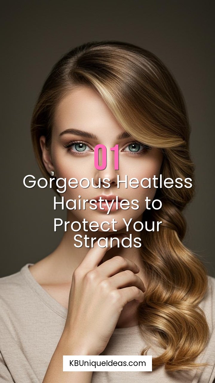 Gorgeous Heatless Hairstyles to Protect Your Strands