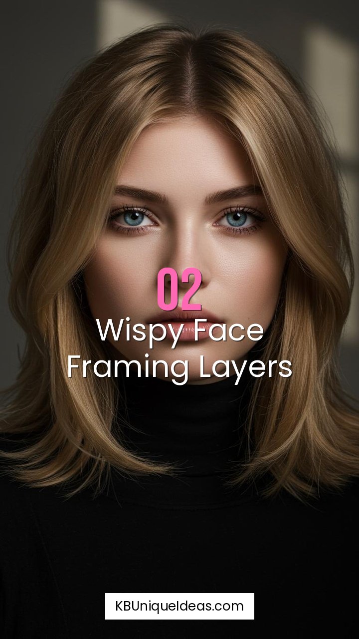 Wispy Face Framing Layers