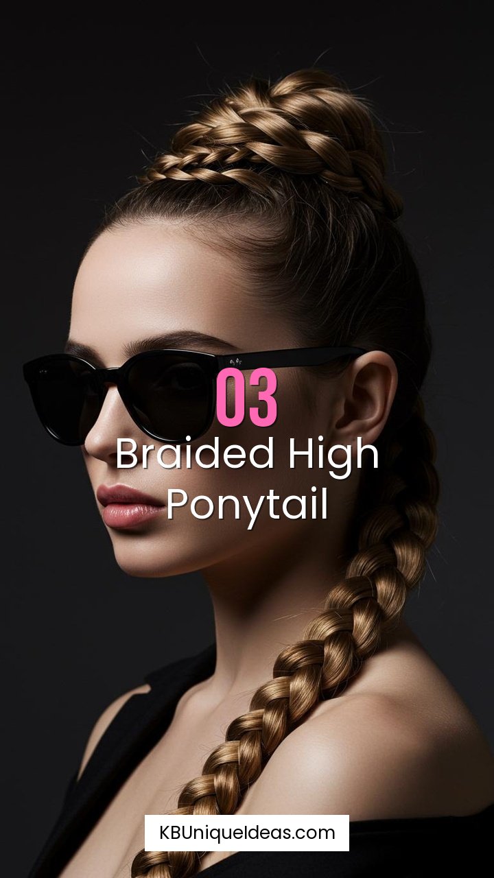 Braided High Ponytail