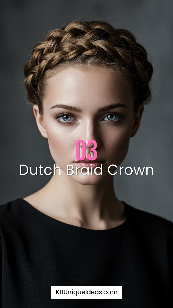 Dutch Braid Crown