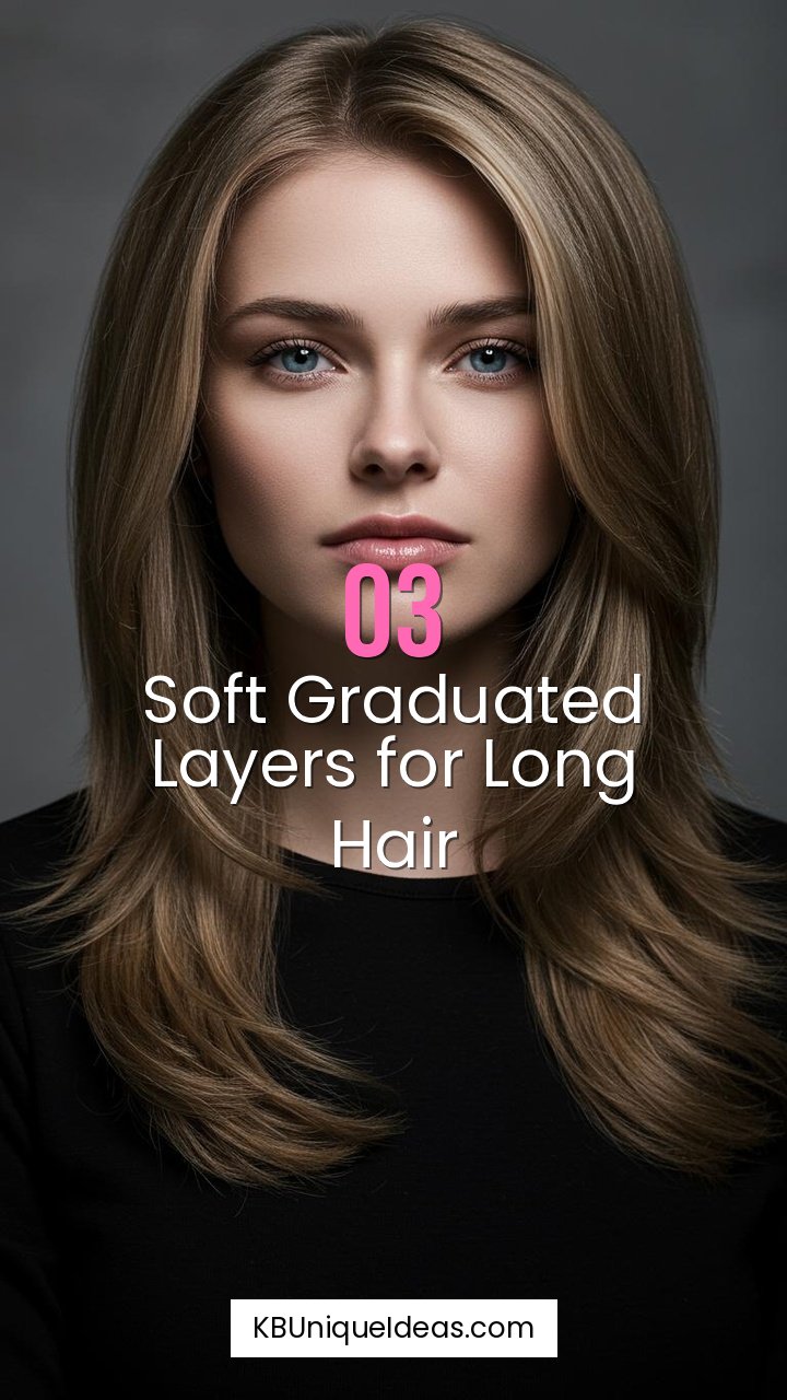 Soft Graduated Layers for Long Hair
