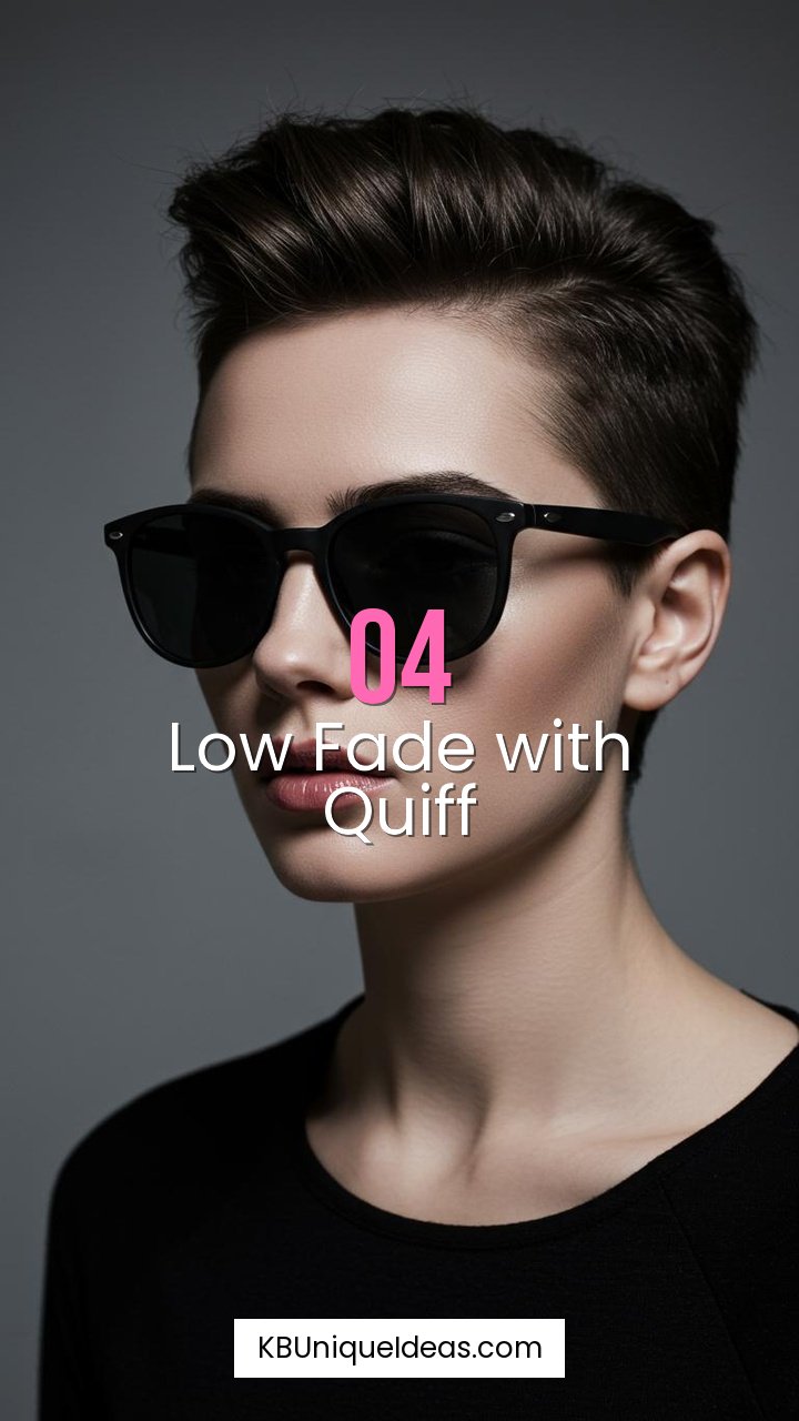 Low Fade with Quiff