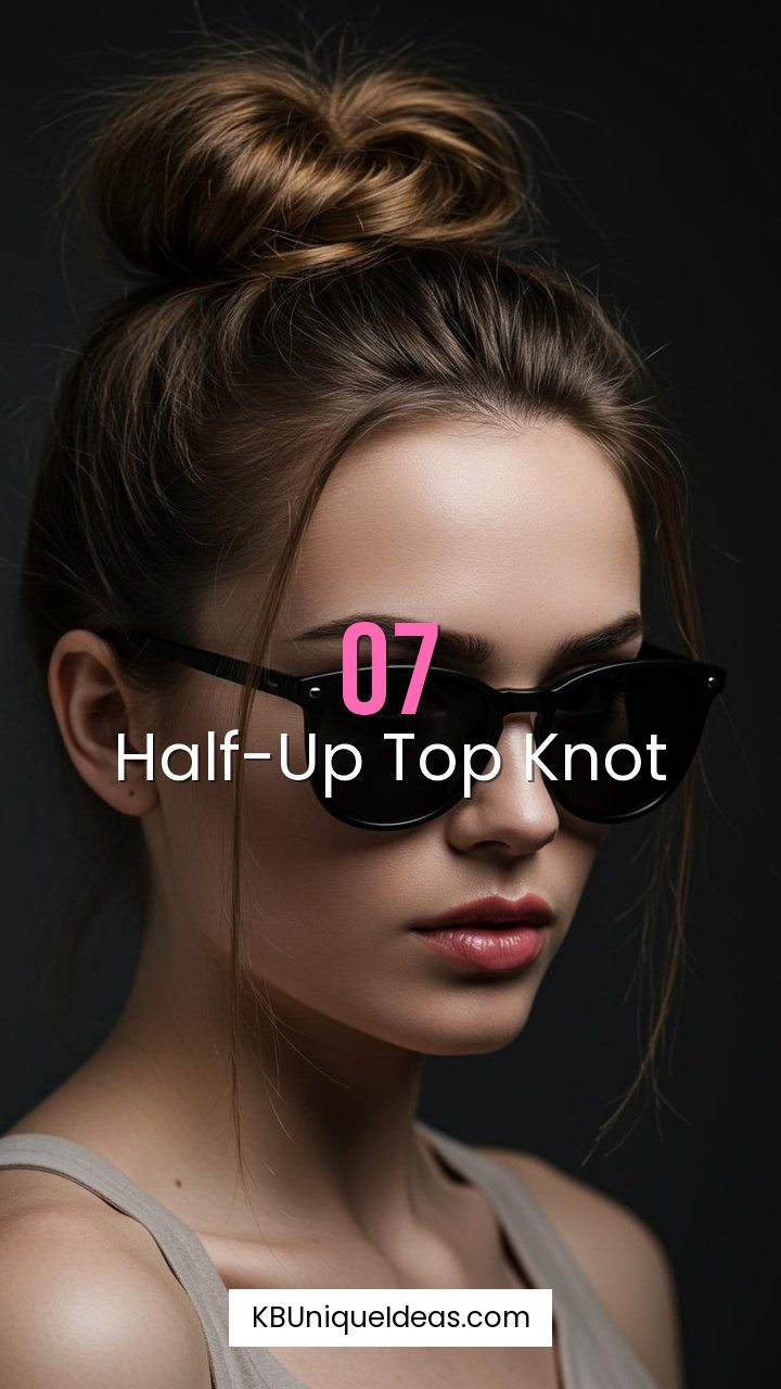 Half-Up Top Knot