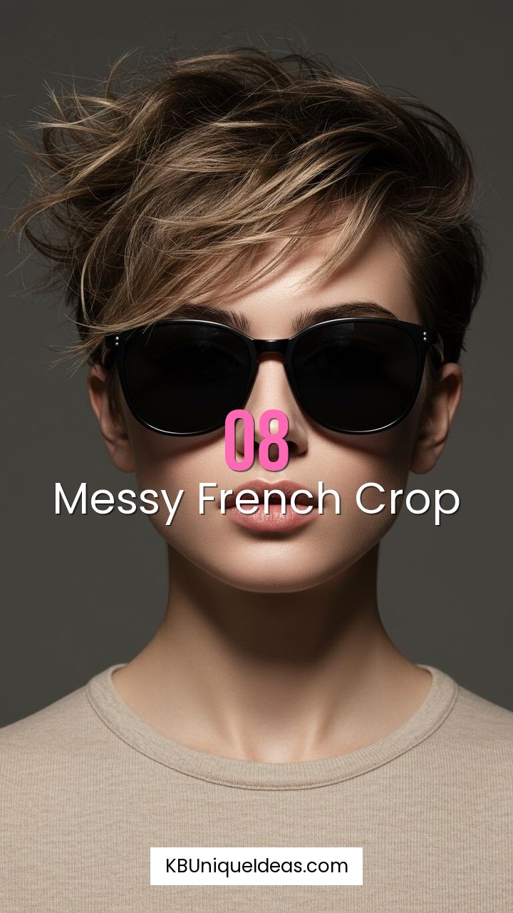 Messy French Crop