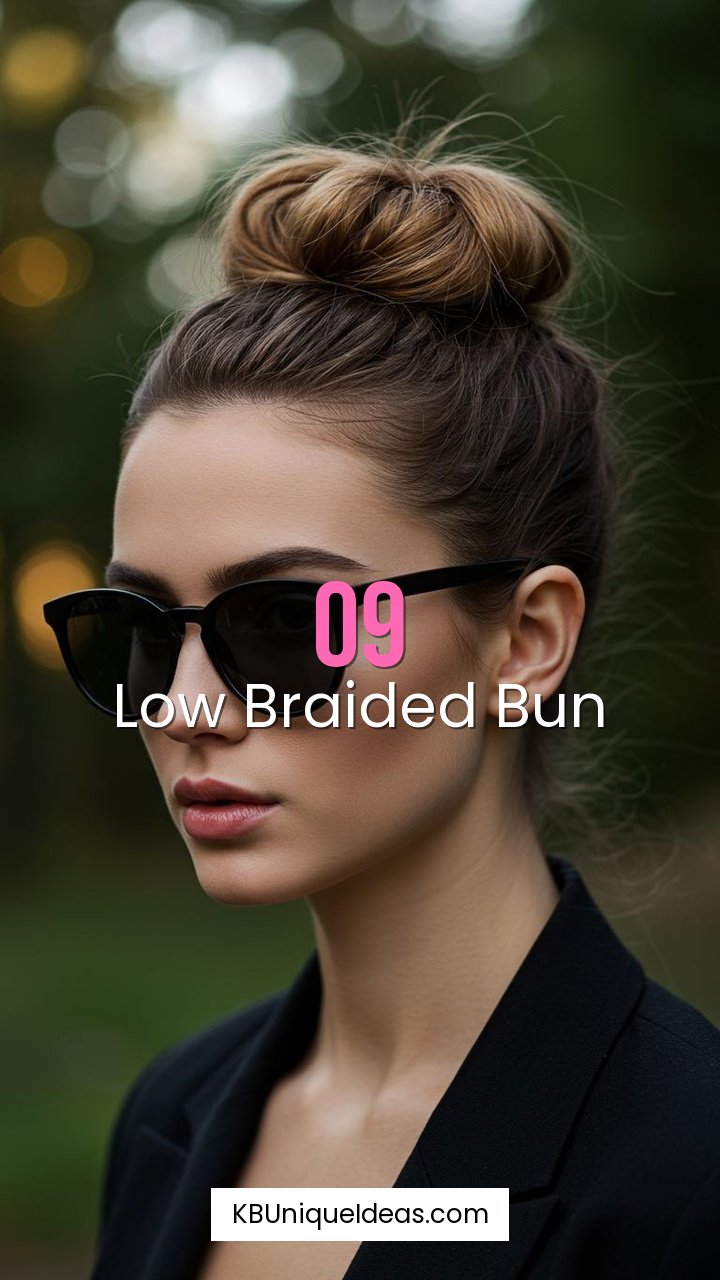 Low Braided Bun