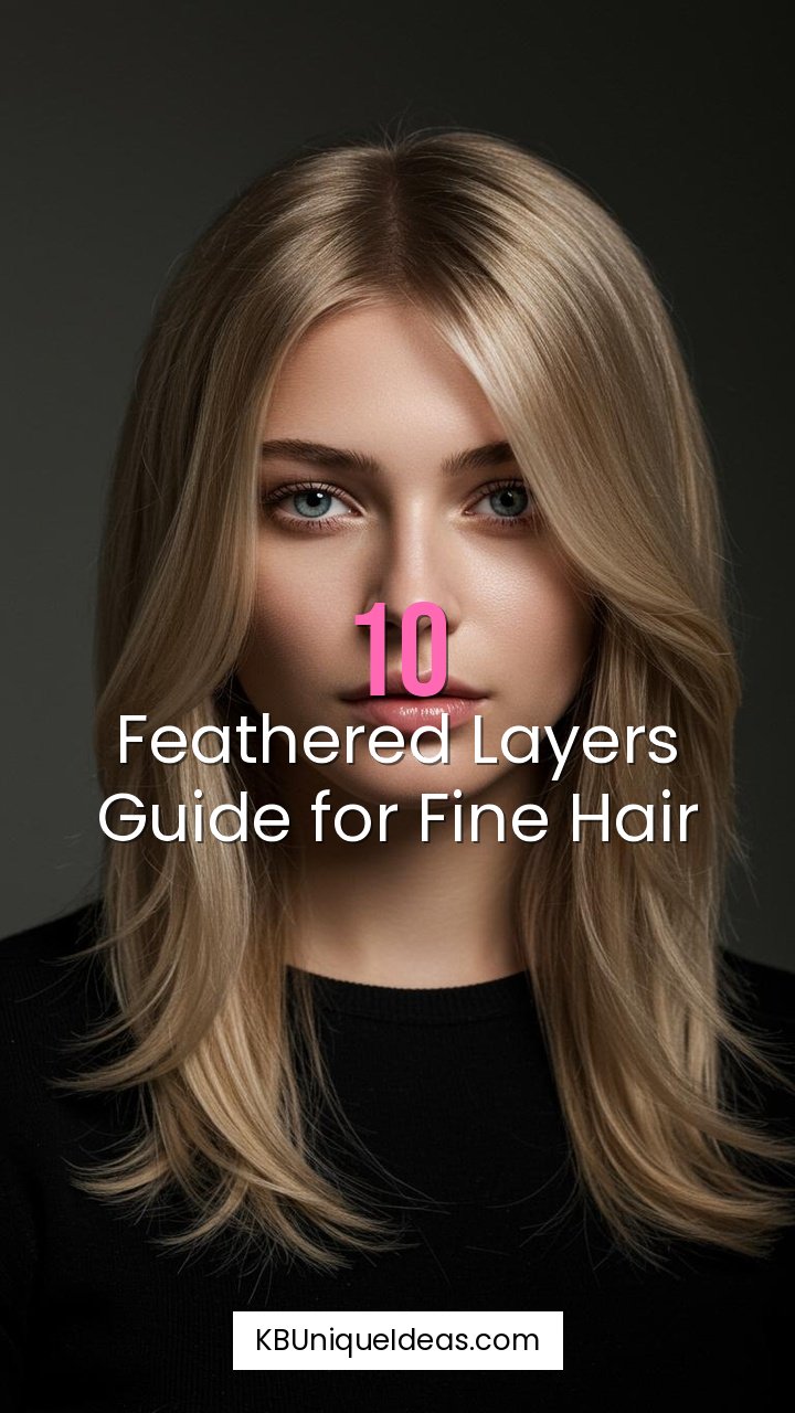 Feathered Layers Guide for Fine Hair