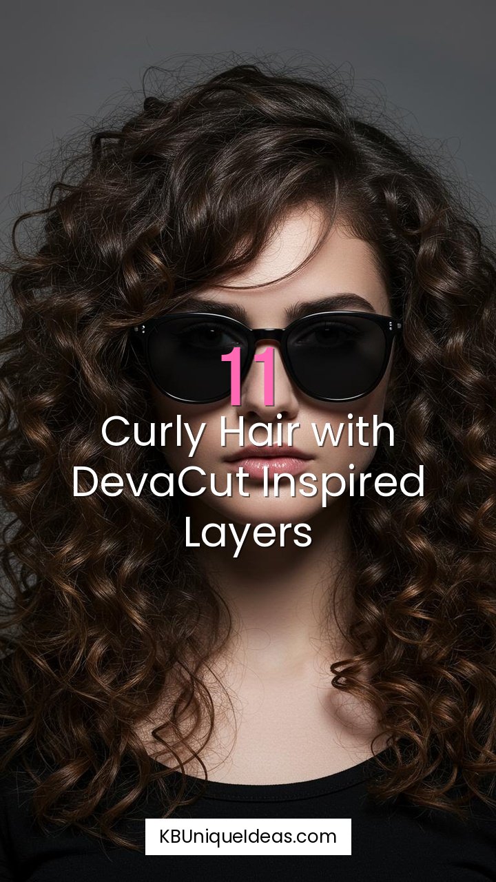 Curly Hair with DevaCut Inspired Layers