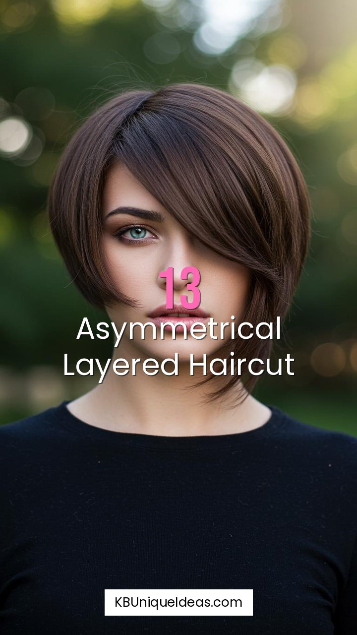 Asymmetrical Layered Haircut