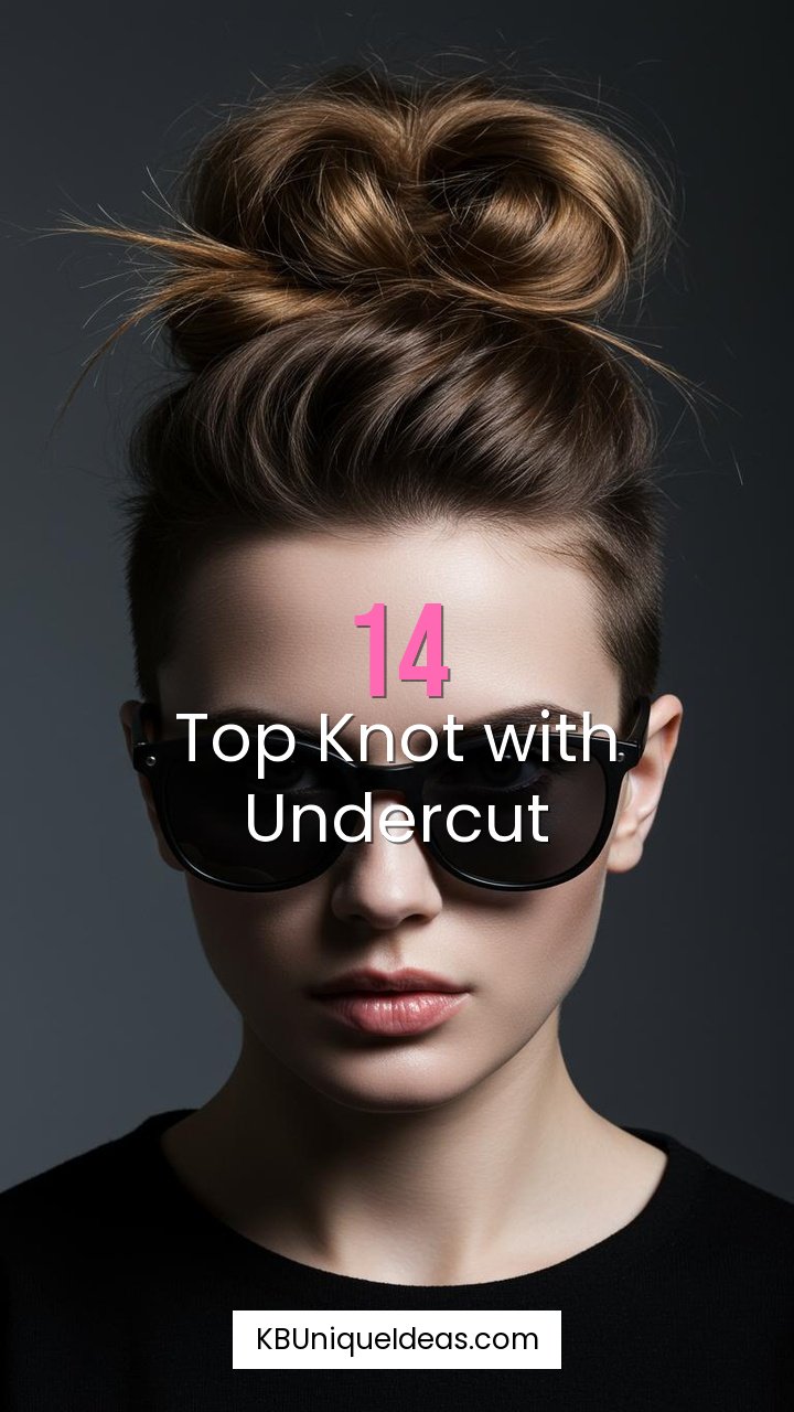 Top Knot with Undercut