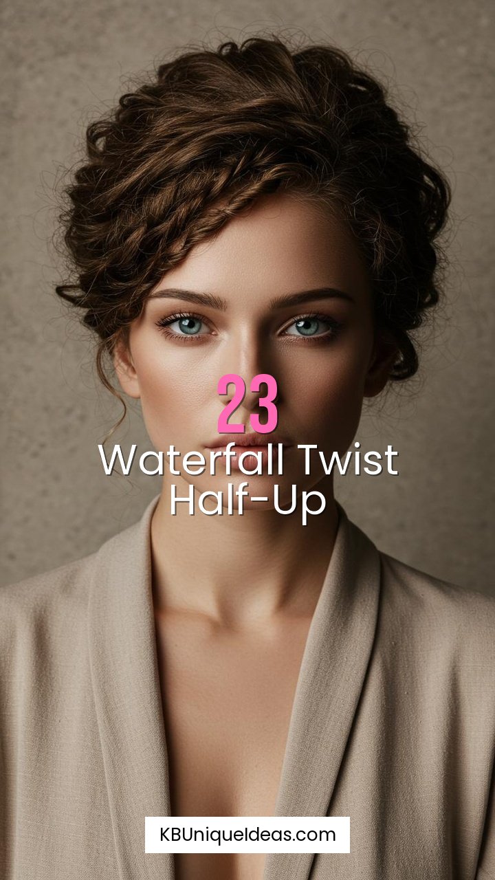 Waterfall Twist Half-Up