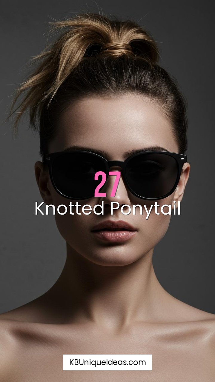 Knotted Ponytail