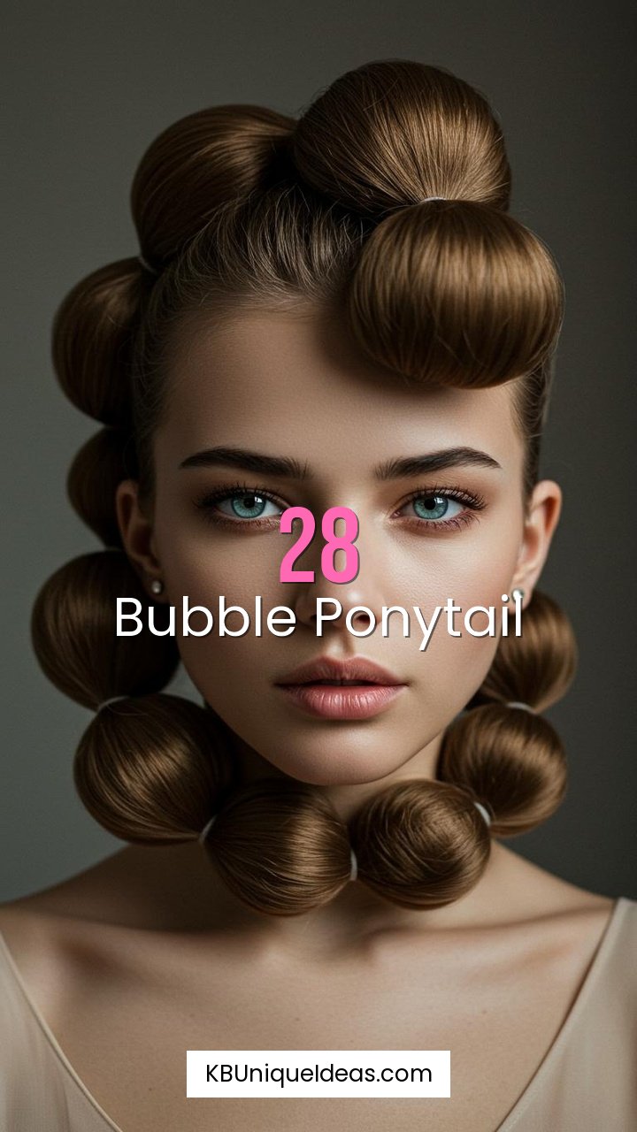 Bubble Ponytail